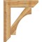 Ekena Millwork Westlake Slat Rough Sawn Bracket, Western Red Cedar, 6"W x 30"D x 36"H BKT06X30X36WTL06RWR - alternate 4